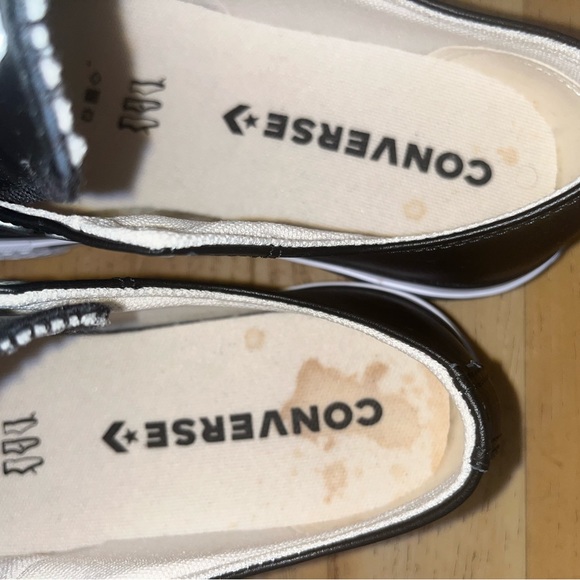 Converse Chuck Taylor All Star Lift Black White - Size 8.5 - Picture 4 of 5